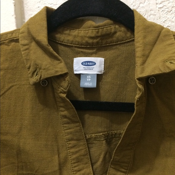 Mustard yellow Old Navy romper - Picture 3 of 4